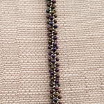 Bracelet with Purple Drops