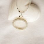 Lina's Collection Crystal Quartz Worry pendant