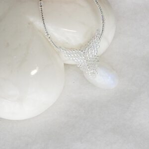 Rainbow Moonstone with Wings