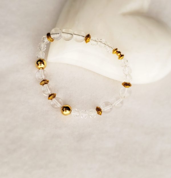 Snow Goddess Gold bracelet