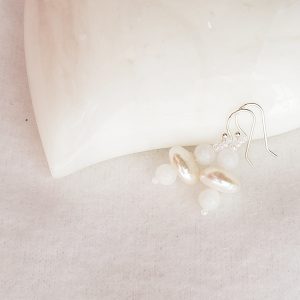 Winter White Earrings