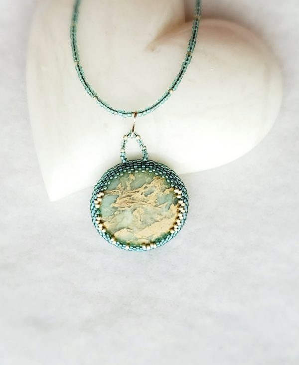 Aqua Terra Jasper pendant