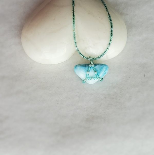 Larimar Nugget Pendant