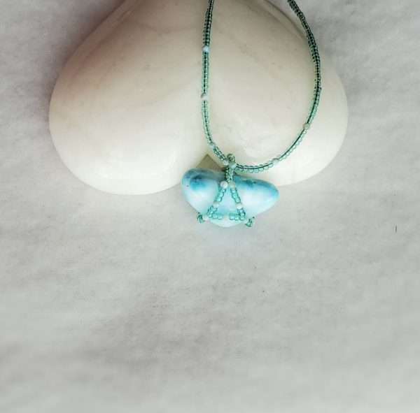 Larimar Nugget Pendant